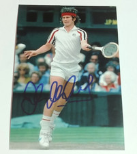 AUTOGRAFO JOHN MC ENROE MCENROE SLAM FOTO AUTOGRAMM US OPEN WIMBLEDON USA TENNIS