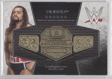 2017 Topps WWE Commemorative Championship Plates /199 Rusev g2u