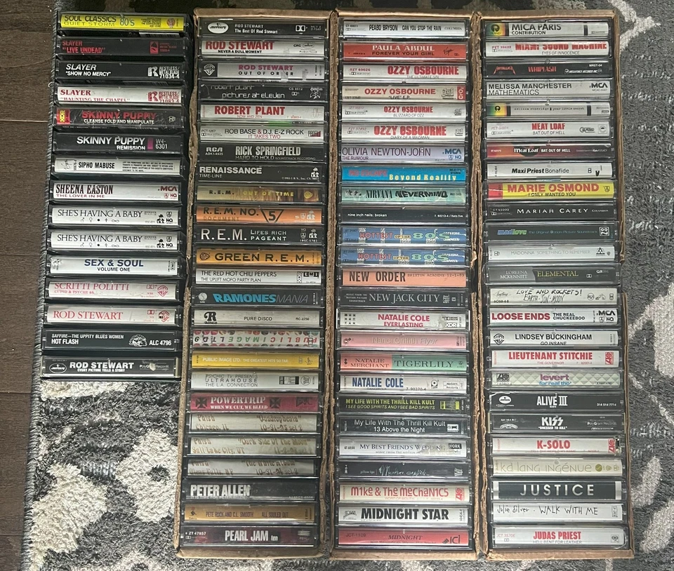 #1 SALE: Pick Your Cassette Tape Lot ~ Rock Pop HipHop Metal R&B 60s 70s 80s 90s - Image 3 of 3