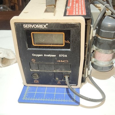 Servomex 570A Oxygen Analyser Portable Gas Analysis Instrument
