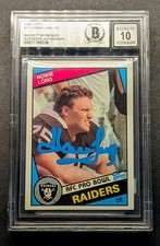 HOWIE LONG Rookie Auto 1984 Topps BGS Gem Mint 10 Auto RC