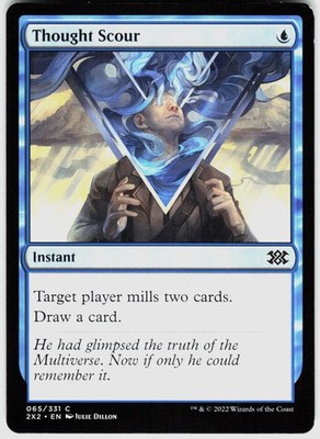 MTG - Thought Scour/Gedanken ausradieren - 2X2 - EN - GD