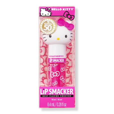 Hello Kitty Lip Smacker-Cheerful Kiwi Flavor-Celebrating 50 Years-Brand New