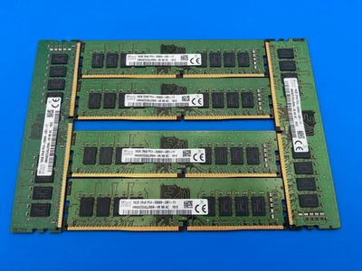 Lote de 6 - 16GB 2Rx8 DDR-4 2666V Escritorio / UDIMM Hynix HMA82GU6JJR8N-VK Probado Foto 1 de 4