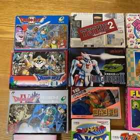 Nintendo Famicom Game Collection Japan Mario Dragon Quest Tetris Kirby