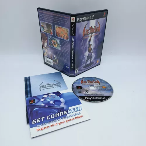 Ps2 - Arc the Lad Twilight of the Spirits Sony PlayStation 2 Complete w/ Manual