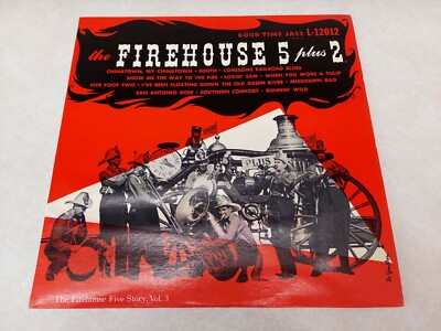 The Firehouse 5 Plus 2 Good Time Jazz Contemporary Records Vintage Record 