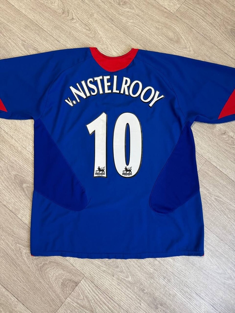 ウェア Nike Manchester United V. Nistelrooy 10 Manchester United van Nistelrooy 10 EPL Away Shirt Nike Long