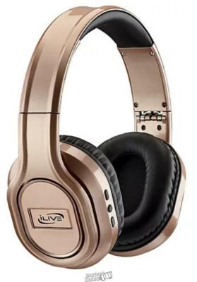 iLive Noise-Bluetooth Cancelling Wireless Headphones 5.7''Lx2.8''Dx7.7''H 