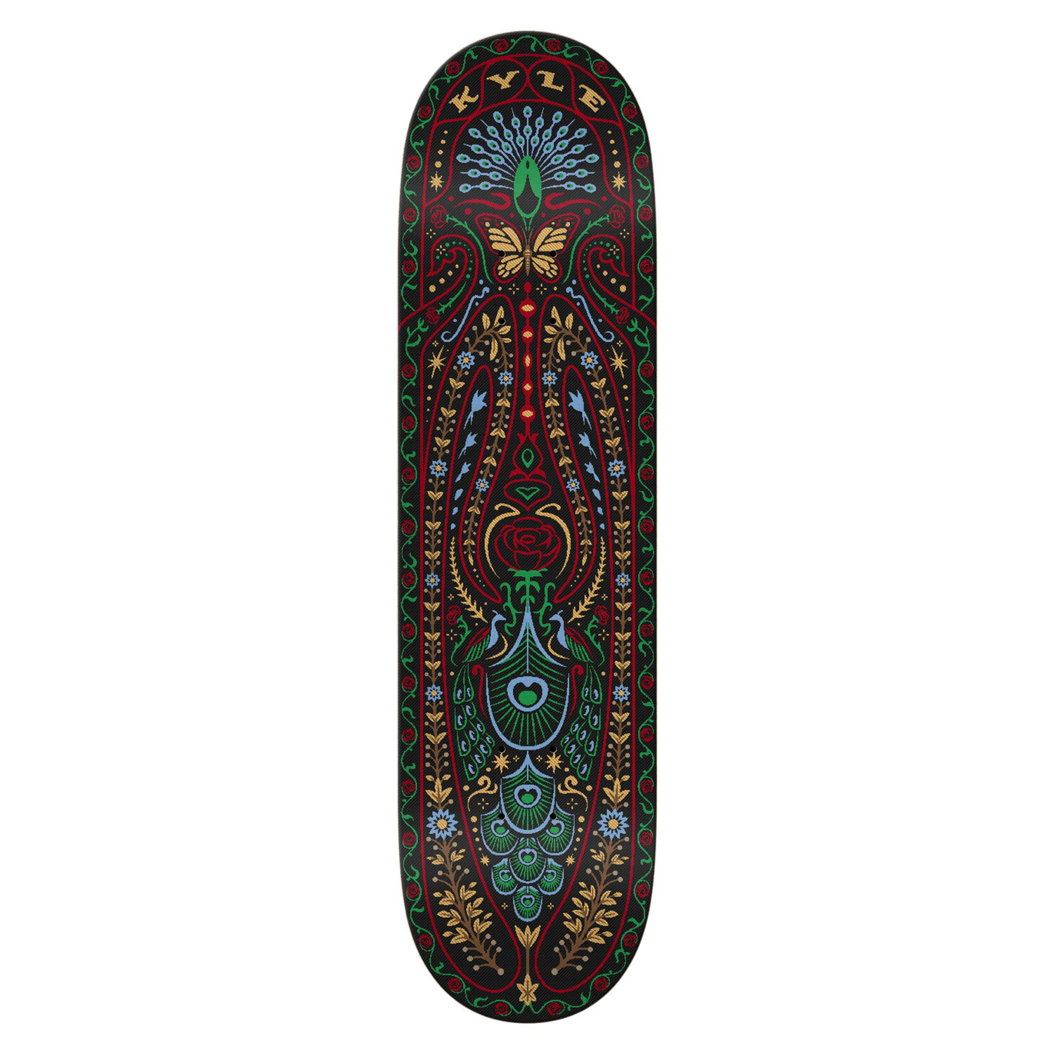 Real Skateboard Deck Kyle Walker Woven Easyrider 8.38