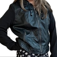 E2 Leather Jacket - For Girls