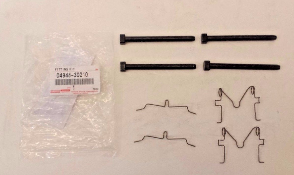 LEXUS OEM FACTORY REAR BRAKE PAD FITMENT KIT 2006 GS300 LEXUS OEM FACTORY REAR BRAKE PAD FITMENT KIT 2006 GS300