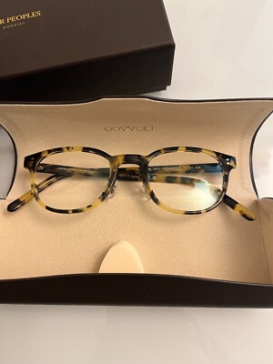 OLIVER PEOPLES Fairmont 47mm Optical in Vintage DTBK RARE FIND
