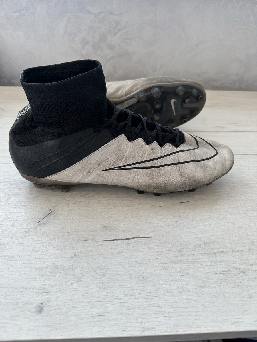 Nike Mercurial Superfly Leather Gray ACC Football Soccer Cleats