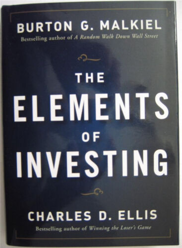 Los elementos de la inversión de Burton G. Malkiel y Charles D. Ellis libro HB/DJ - Imagen 1 de 3