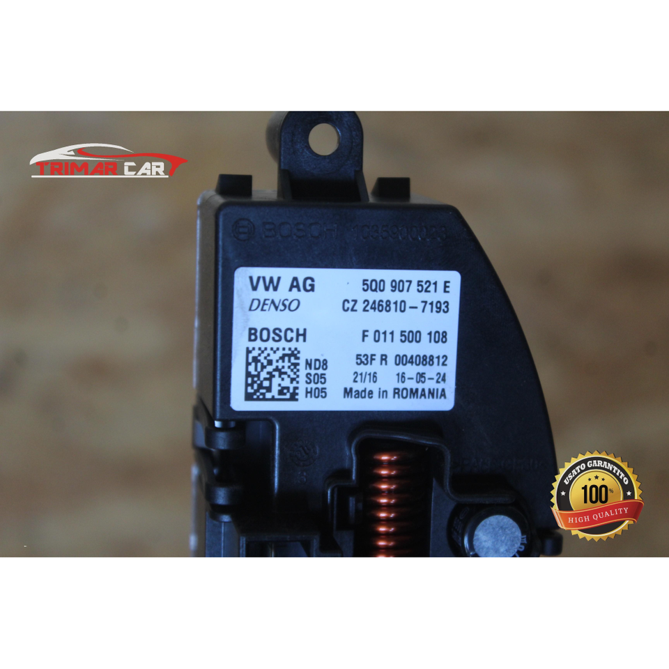 5Q0907521E Module De Résistance De Chauffage Audi TT 3 Roadster (FV9 ...