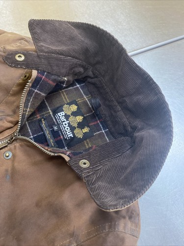 Children’s Barbour Newmarket M Waxed Waterproof Country Jacket Wool Mix Lining - Picture 13 of 20