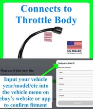 fits Dodge Jeep RAM 2.0 5.7 6.4 6.2 Throttle Body Connector Plug Wiring Pigtail