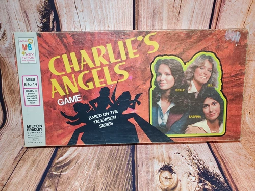 Vintage Charlie's Angels Boardgame 1977 COMPLETE Milton Bradley Excellent Cond.