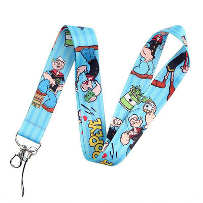 Popeye Seemann Schlüsselanhänger Schlüsselband Lanyard