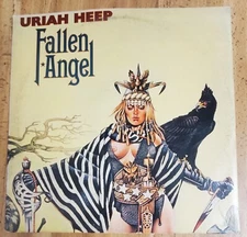 URIAH HEEP "Fallen Angel" LP Vinyl Record (1978 Crysalis Records)