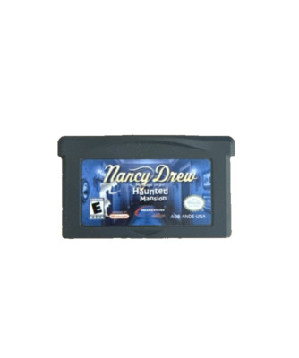 Nancy Drew Message In A Haunted Mansion Nintendo GameBoy Advance TESTED