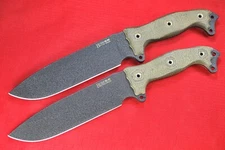 Busse FAT/Skinny Battle Grade Fusion Steel Heart  Set, Black Blade, Black Canvas