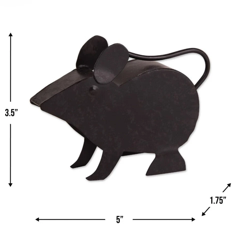 Rustic Metal Cat & Mice Garden Outdoor Sculpture Lawn Patio Home Yard Art Décor - Image 3 of 4