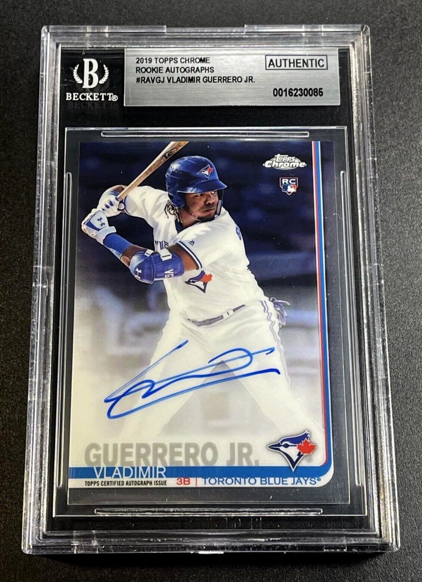 Vladimir Guerrero Jr ルーキー直筆サインカード25枚限定！ Vladimir