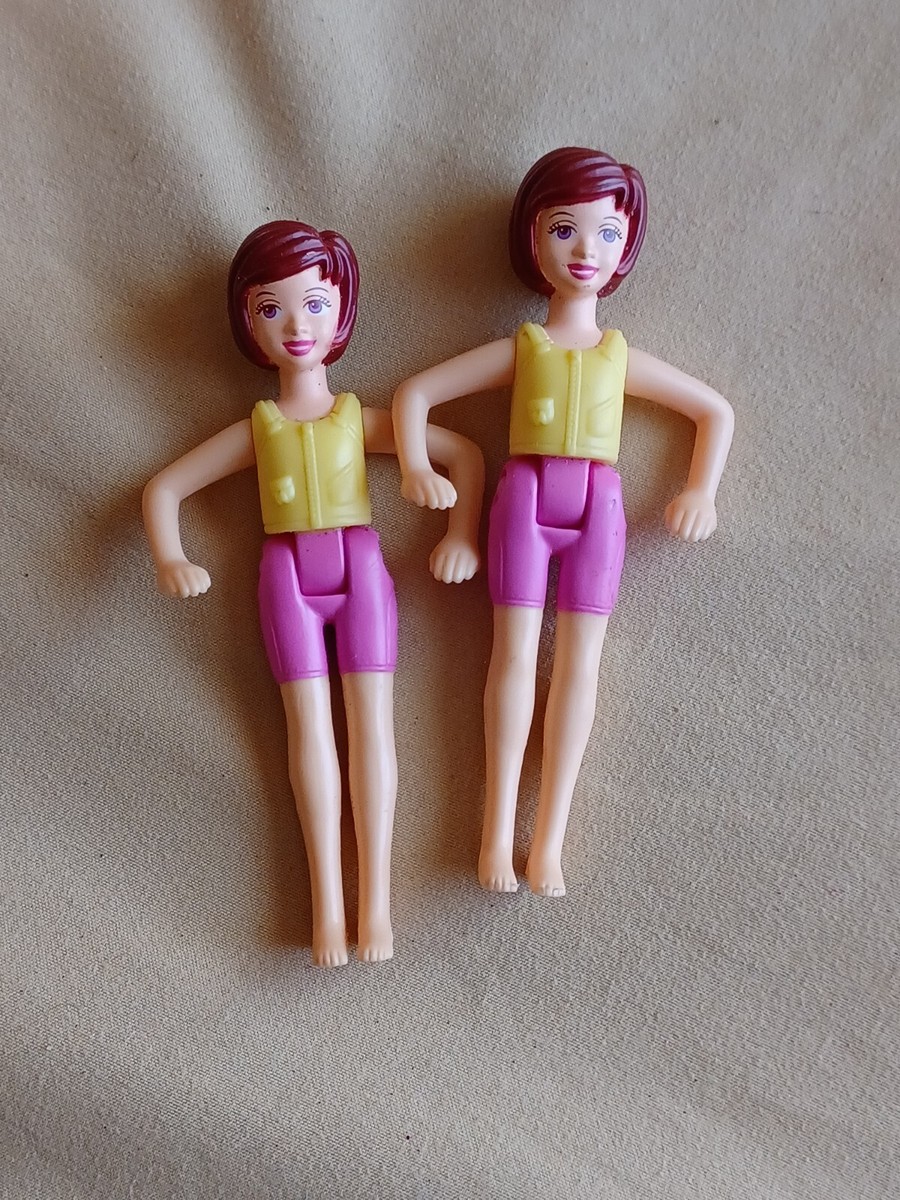 2003年 PODOLLYキャラクター スグル～ミ～ ストラップ3個セット McDonald's 2003 Polly Pocket Doll 3 3/4