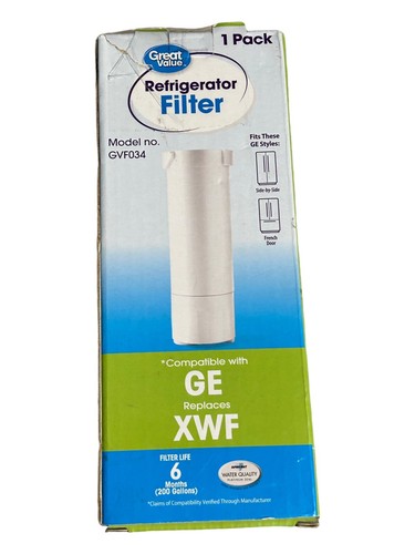 Water Filter Replaces XWF - For French Door or Side-By-Side - Great Value GVF034 - Picture 4 of 6
