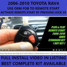 Plug & Play Remote Start for 2006-2010 Toyota RAV4