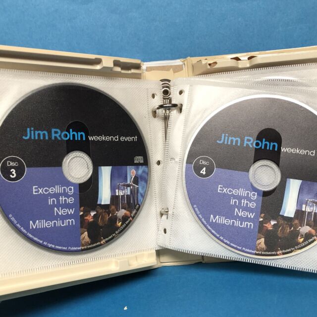 THE JIM ROHN WHOLE PACKAGE WEEKEND EVENT 20 CDS Zig Ziglar Bob Burg Charlie NOTE IV11094