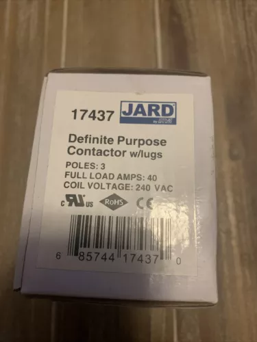 Jard / Mars 17437 Definite Purpose Contactor /w Lugs