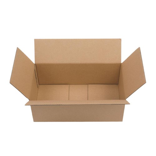 100 Pcs 6x4x2 Shipping Packing Mailing Moving Storage Boxes Corrugated Paper Box - Picture 2 of 12