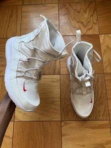 nike tanjun high rise white