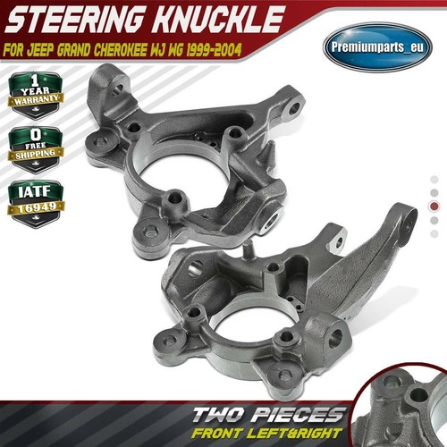 2x Steering Knuckles Front LH & RH for Jeep Grand Cherokee II WJ WG