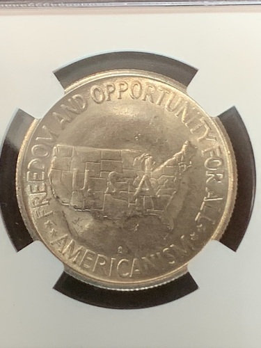 1954-S Washington-Carver Comm. Half Dollar NGC MS 63 - Picture 3 of 4