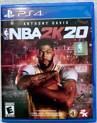 NBA 2K20, (Sony PlayStation 4, 2019), Tested, CIB w/ Free Shipping!!