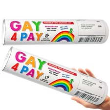 Gay Pay Prank Tube Mailed Directly to your Friends to Embarrass Them!