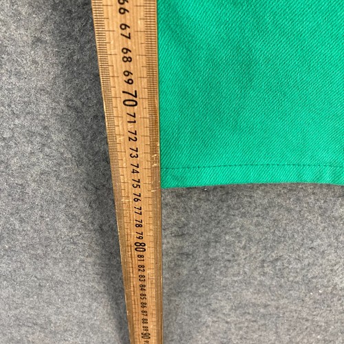 Zara Jeans Womens US 4 AU 8 W26 Green High Rise Straight Denim Cotton 54422 - Picture 6 of 12