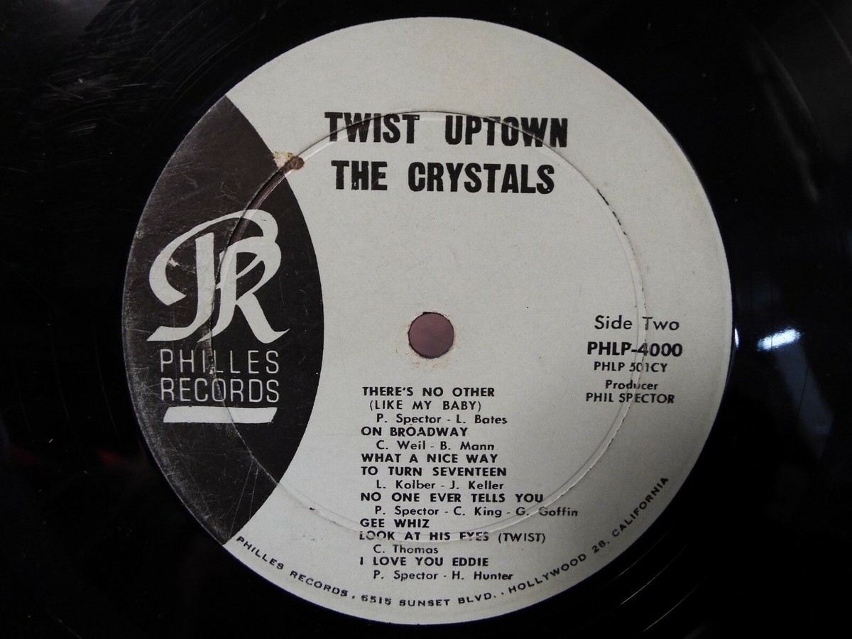 THE CRYSTALS TWIST UPTOWN 1962 RARE PRESSING LP VINYL ALBUM | eBay