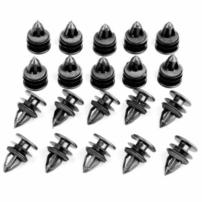 30pcs Door Panel Retainer Black Nylon Clip Fasteners 11519031 For GM Hummer H2 - Image 1 of 2