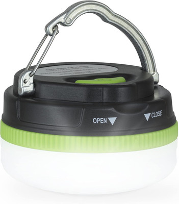 Hanging LED Camping Lantern with Magnetic Base and Collapsible Carabiner Hook