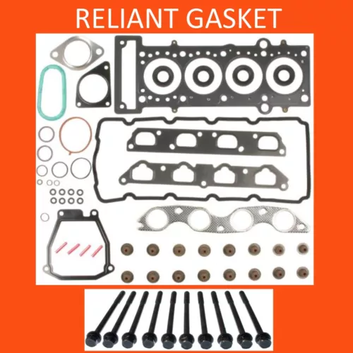 02-08 FITS MINI COOPER 1.6 W11B16A VICTOR REINZ HEAD GASKET SET WITH HEAD BOLTS