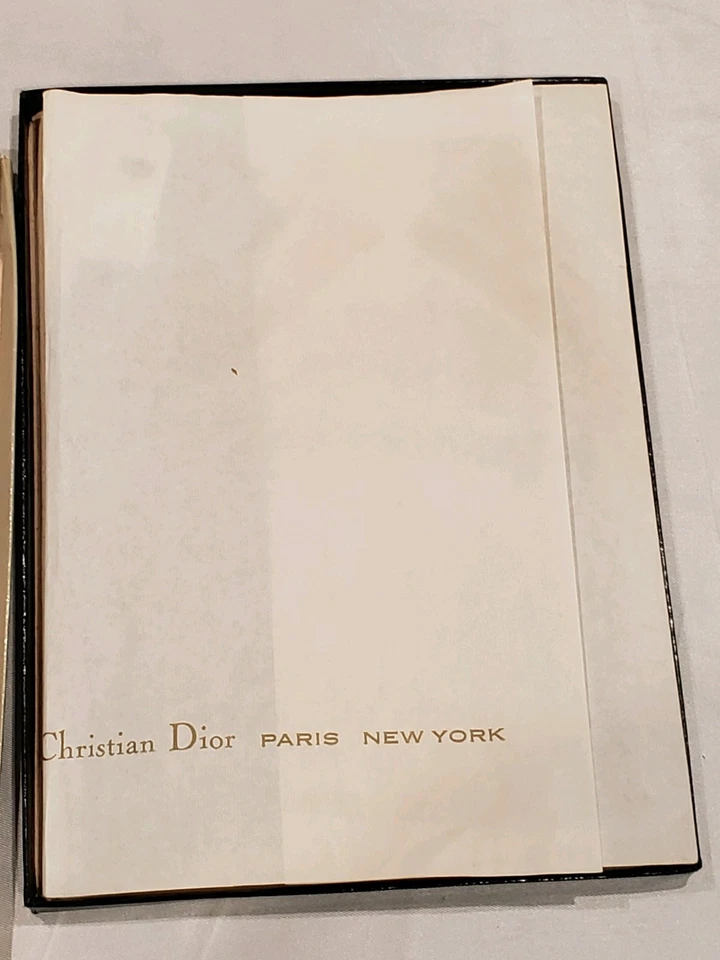 Medias Christian Dior sin costuras años 50 talla 11 gris invierno Foto 4 de 4