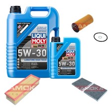 Kit ispezione Liqui Moly 5W-30 Longtime 6L per BMW X3 xDrive20d sDrive18d