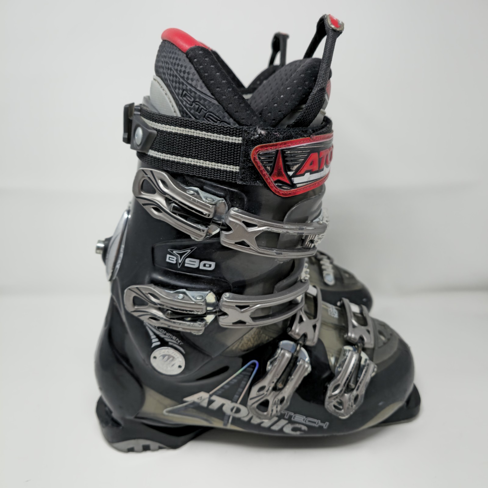 SALOMON Scarponi da sci Atomic B tech B90 neri e rossi taglia 25 5 26