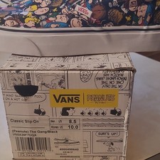 VANS Classic Slip-On x Peanuts The Gang Black...