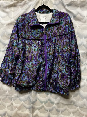 Vintage Adolfo Sport Jacket Women s Size Medium 